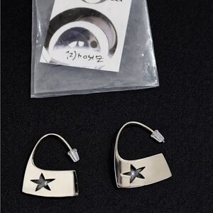 Bundle 2 pair NWT Stainless Steel Earrings
